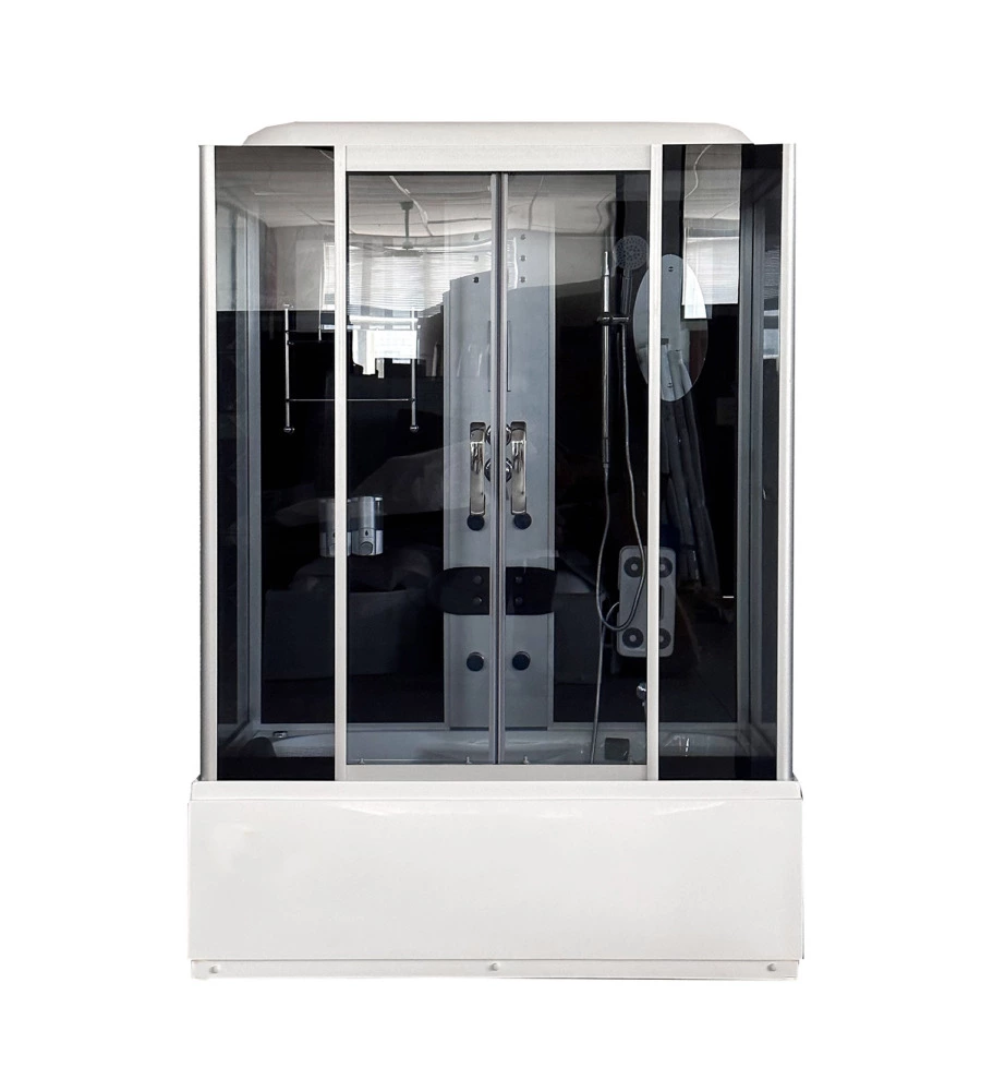 DOCCIA IDROMASSAGGIO DECOR BAGNO "DEMETRA" CON SEDILE 150X85X210 CM
